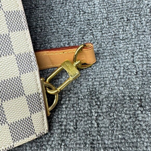 Louis Vuitton Girolata White Damier Azur Canvas Satchel Bag fbcco1325-102125 - Picture 8 of 16